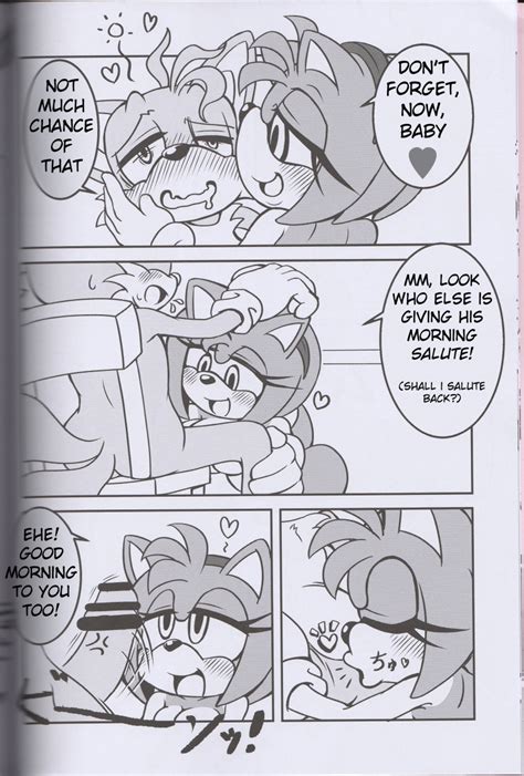 Rule 34 Amy Rose Anthro Big Breasts Breasts Canine Censored Comic