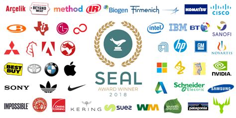 Most Sustainable Companies In The World Honored At 2018 Seal