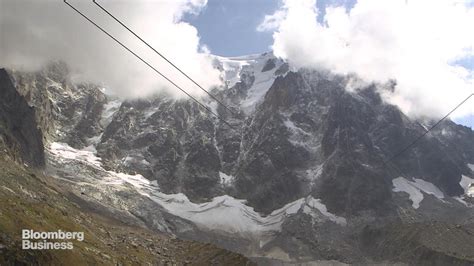 Mont Blanc Glacier Feels The Cold From Climate Change