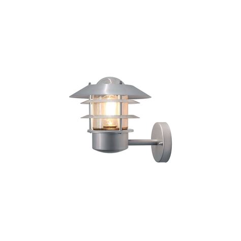 Elstead Scandinavian Collection Outdoor Wall Lantern In Silver Finish