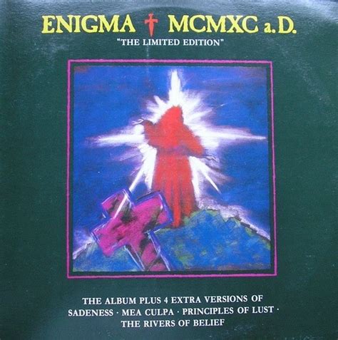 Enigma mcmxc a d full album) 1990. Enigma Mcmxc A.d. Limited Edition (+ 4 Remixes) Album Lp ...