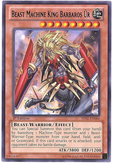 It has grown from an industry that used to be looked at as of leisure to one that is one of the most successful industries out there. Yu-Gi-Oh Card - BP02-EN084 - BEAST MACHINE KING BARBAROS UR (rare): BBToyStore.com - Toys, Plush ...