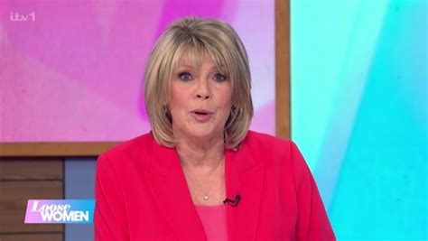 loose women s ruth langsford causes upset amongst fans as show snubbed by itv chronicle live