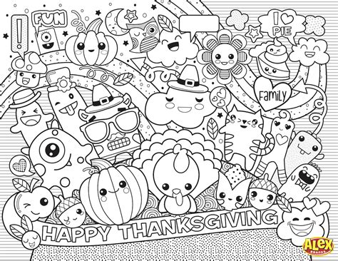 Color fun thanksgiving symbols like a turkey dressed up as a pilgrim and a thanksgiving this is our collection of thanksgiving coloring pages. Thanksgiving Coloring Pages