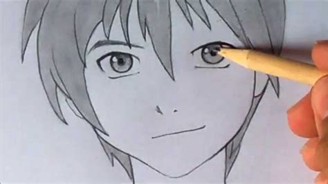 Como Dibujar Ojo Anime Masculino Youtube
