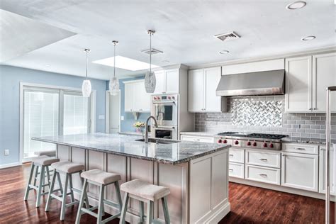 Multiple configurations abound, and with enough time and. Open concept kitchen large island - Repose Gray & Silver ...