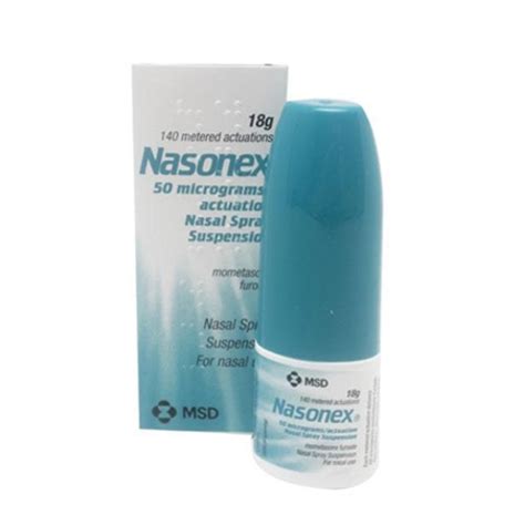 There are many different types of sprays on. NASONEX NASAL SPRAY, 18 Gm, Packaging Type: Box, Rs 495 ...