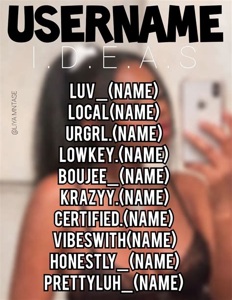 Username Ideas 🌼 Usernames For Instagram Cute Instagram Names Name For Instagram