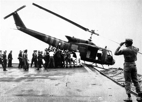 年 月 日至 日美国西贡时刻争抢上飞机场面混乱