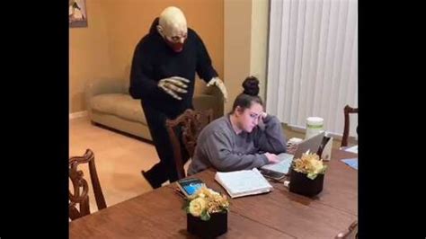 April Fools Day 2021 Man Uses Scary Mask To Prank Girlfriend Mean Or