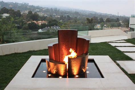 Fire And Water Features Backyard Water Features Can Enhance Your