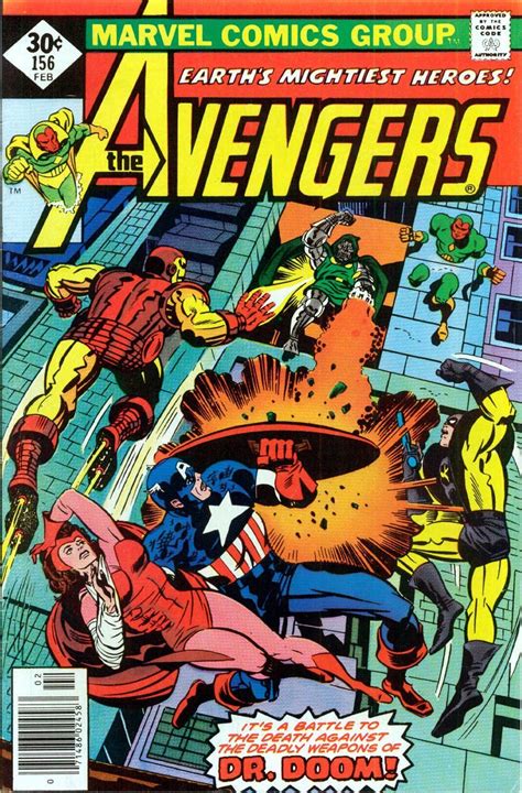 The Avengers Battle Doctor Doom Marvel Comic Books Comics Marvel