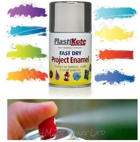 Plasti Kote Fast Dry Enamel Spray Paint Can Aerosol In 27 Different