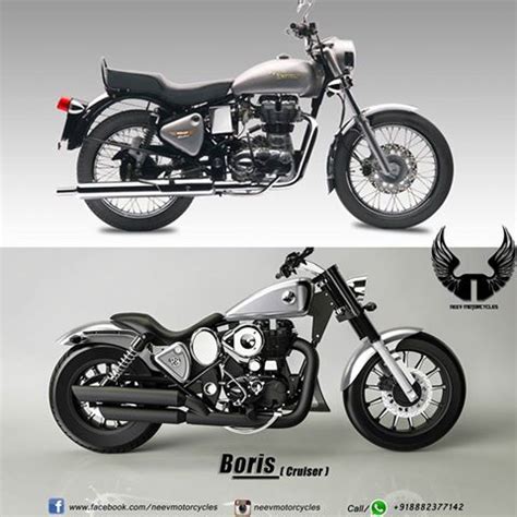 The jaipur based custom shop rajputana custom motorcycles is igniting the spark of the custom scene in india and has assault was built on a royal enfield 500cc classic for mr. Neev Motorcycles Boris Modified Royal Enfield Classic ...