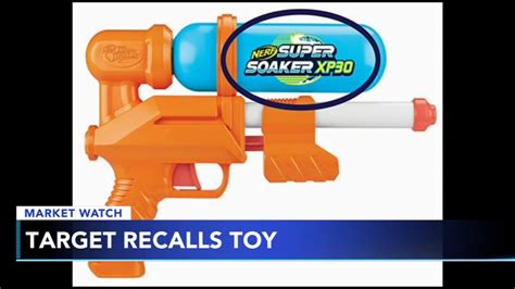 Toy Recall Super Soaker Water Guns Sold At Target Recalled By Hasbro