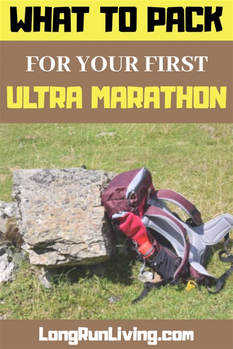 What To Pack For Your First Ultra Marathon Long Run Living
