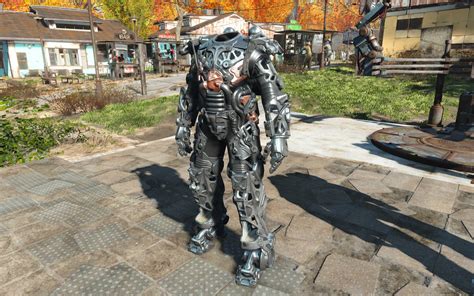 Power Armor Frame Gunmetal And Chrometic Retexture At Fallout Nexus