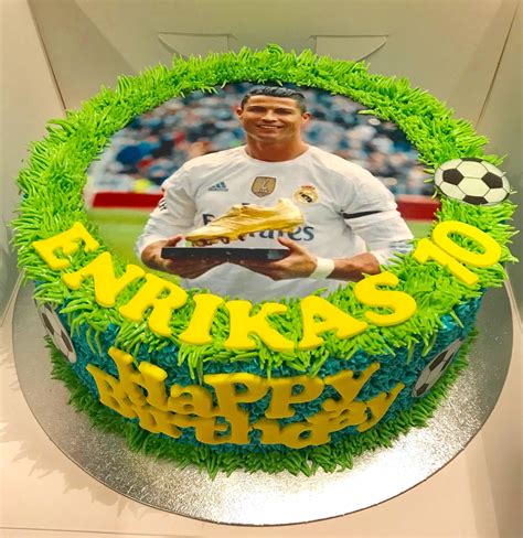 Cristiano Ronaldo Edible Image Cake