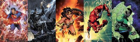 Justice League Variant Covers By Jim Lee 2018 Dccomics