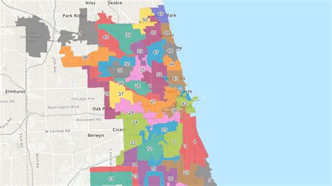 14th Ward Chicago Map Allina Madeline