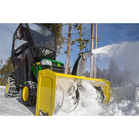 John Deere 44 In Two Stage Residential Snow Blower In The Attachment