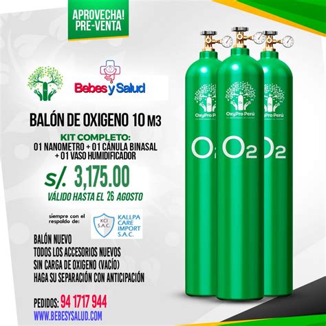 Balón Tanque De Oxígeno Medicinal 10m3 Válvula Cga 540 Nuevo Bebés Y
