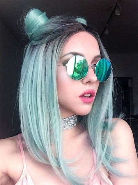 30 Glamorous Green Hair Styles