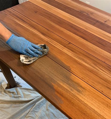 Check out our stained dining table selection for the very best in unique or custom, handmade pieces from our kitchen & dining tables shops. The Miracle That Is Sanding & Refinishing A Table | Young ...