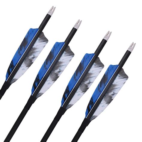 12pcs Hunting Mixed Carbon Arrow 32 Inches Diameter 76 Mm Etsy