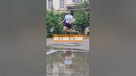 When Court Is Wet But U Have To Train Monsoon Rain Badminton