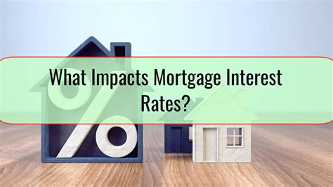 What Impacts Mortgage Interest Rates • Expert Money