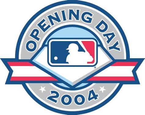 MLB Opening Day Primary Logo (2004) - 2004 MLB Opening Day ...