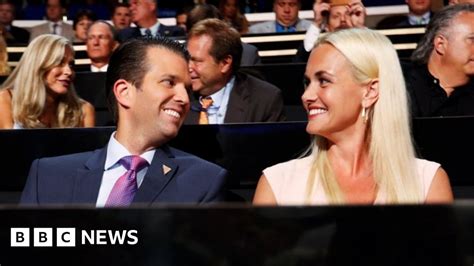 Trump Jr Wife In Hospital After Opening White Powder Envelope Bbc News