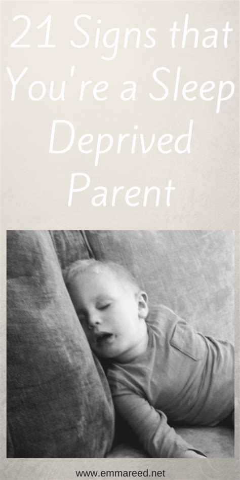 21 Signs That Youre A Sleep Deprived Parent Emma Reed Sleep