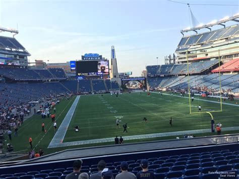 Section 122 At Gillette Stadium