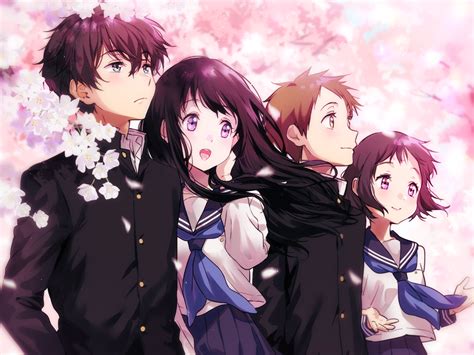 Lihat ide lainnya tentang animasi, seni anime, gambar. Hyouka main members HD Wallpaper | Background Image | 1920x1440 | ID:914465 - Wallpaper Abyss