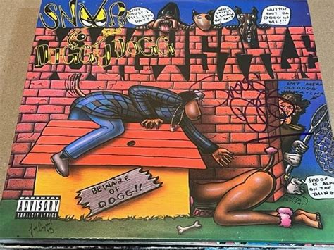 Snoop Dogg Signed Autographed Doggystyle Record Album Lp Etsy
