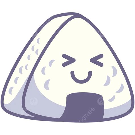 Happy Rice Balls Vector Happy Rice Ball Rice Png And Vector With