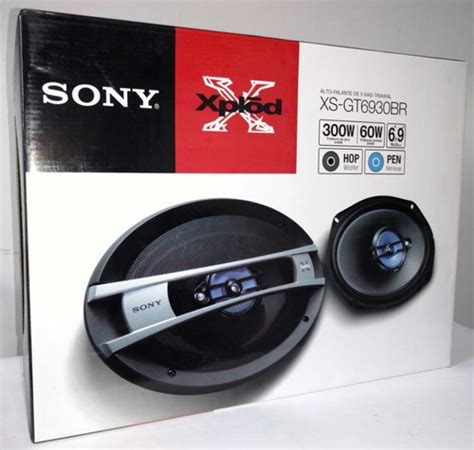 Par Alto Falante 6x9 Sony Xplod 6x9 Xs Gt6930br 120w Rms Mercado Livre