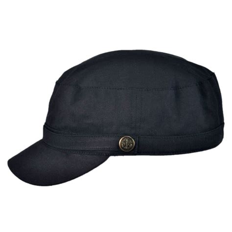 Jaxon Hats Herringbone Cotton Cadet Cap Cadet Caps