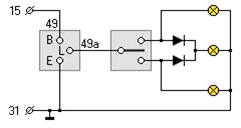 Ein schaltplan (auch schaltbild oder schaltskizze) ist eine in der elektronik gebräuchliche blinkerrelais blinkgeber naraku digital für led 150w. Schaltplan Blinker 6 Volt
