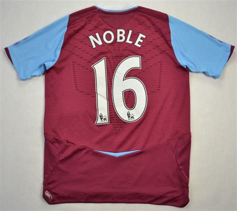 The official facebook page for west ham united. 2008 WEST HAM UNITED *NOBLE* SHIRT XL BOYS Football ...