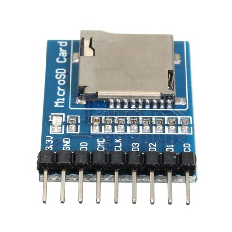 Dec 29, 2018 · overview: 9 Pin Micro SD TF Card Reader Read & Write Board Storage Memory Module Arduino | eBay