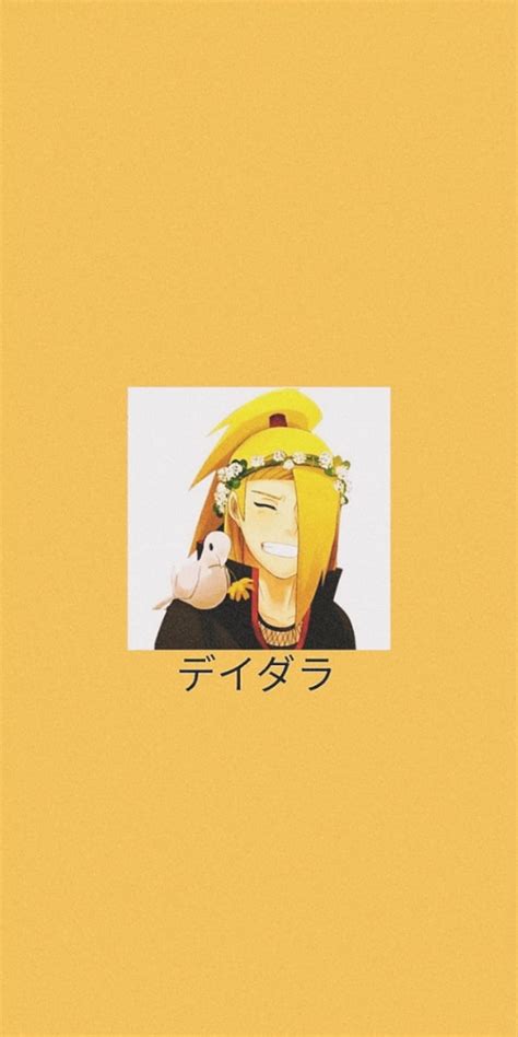 Deidara Akacuki Anime Boom Naruto Hd Phone Wallpaper Peakpx