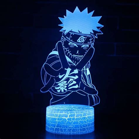 Naruto Uzumaki 3d Led Color Changing Night Light Price 1634