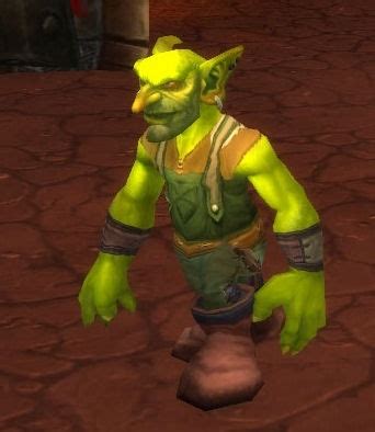 Trabajador De Asedios Goblin Pnj World Of Warcraft