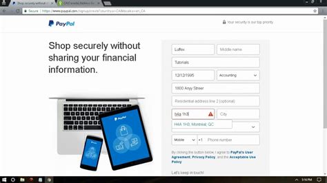 Setting up your free amazon seller account. How To Make PayPal Account Without Credit Card [2017 ...