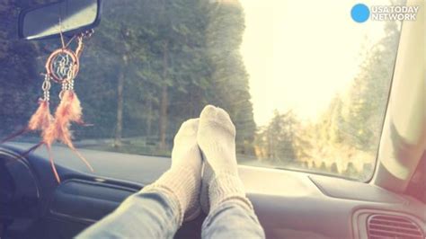 why you should never put your feet on the car dash