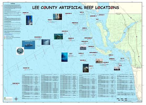 Artificial Reefs Florida Reef Map Printable Maps