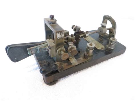 Vintage Antique Radio Telegraph Key Antique Horace G Martin